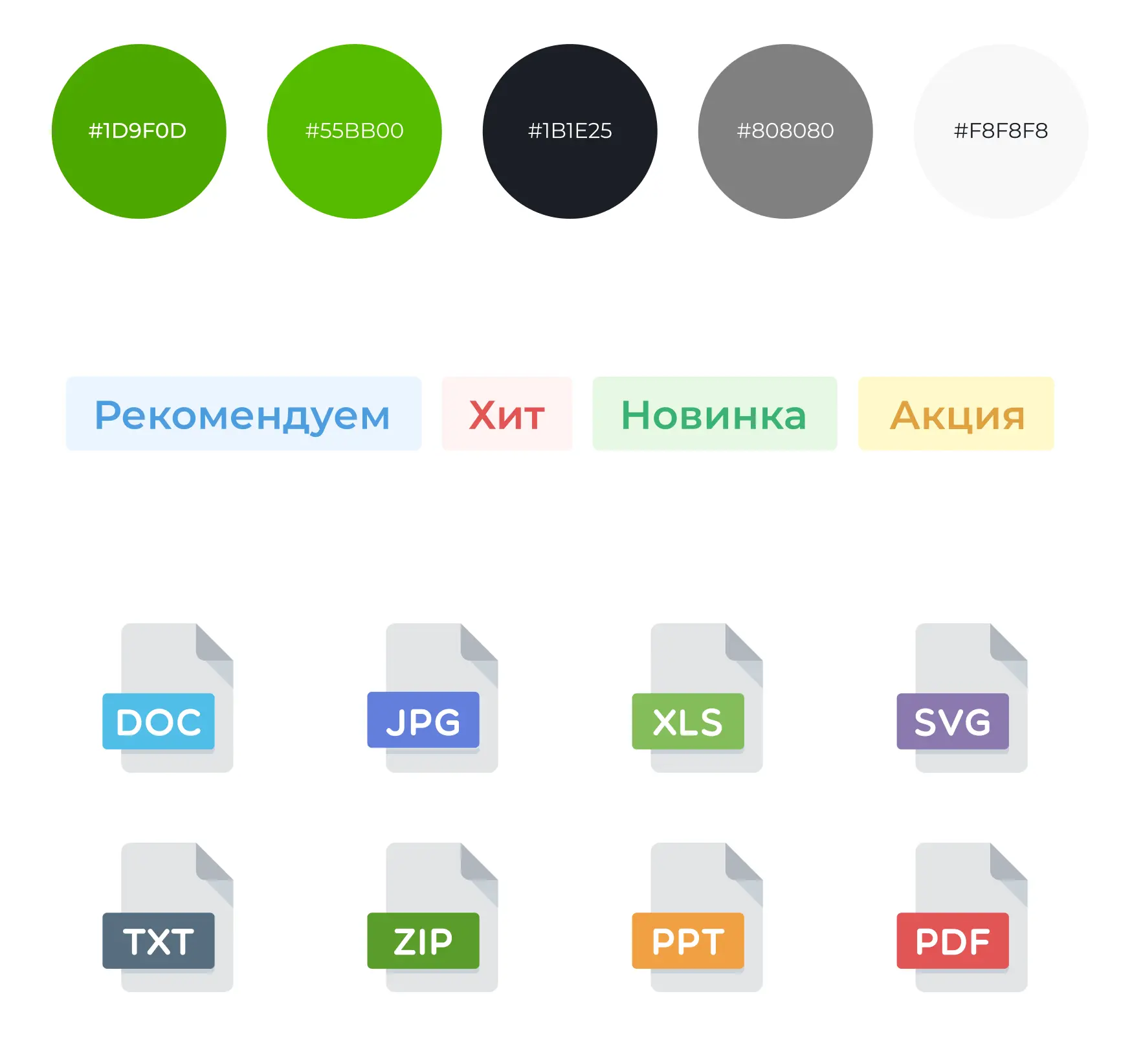 Компоненты дизайн-системы 2
